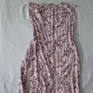 Loft Floral Button-down Sundress